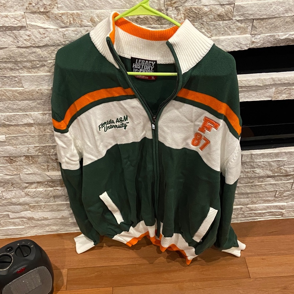 FAMU "Buddy Love" ZIP SWEATER mens xl